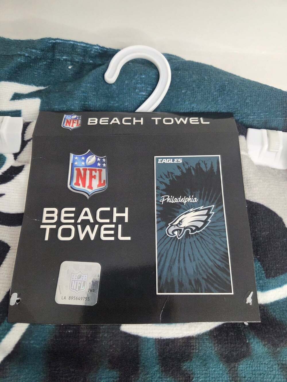 Northwest NFL Philadelphia Eagles Beach Towel Psychedelic 30 x 60